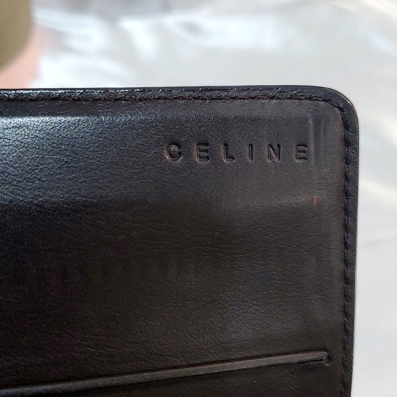 🇮🇹Celine Canvas/Crocodile Leather Long Wallet 🤎🤎🤎 - Picture 10 of 16